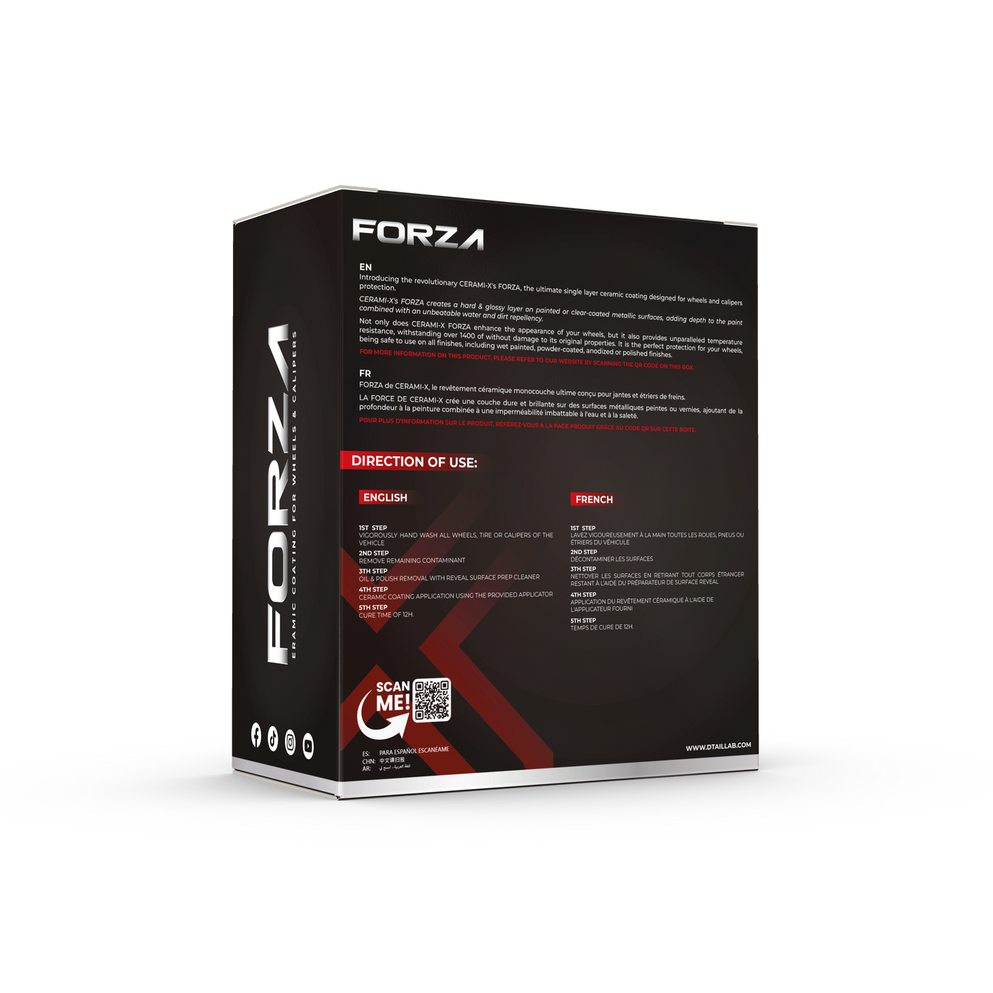 CERAMI-X FORZA Ceramic Coating for Wheels & Calipers