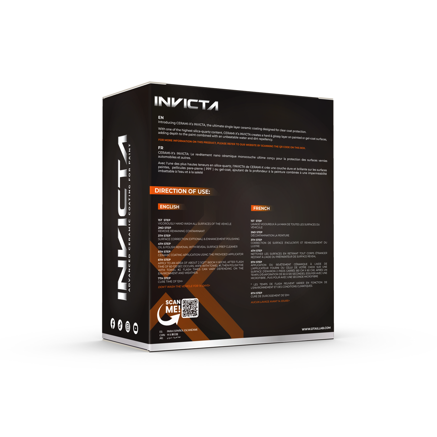 CERAMI-X INVICTA Advanced Ceramic Coating for Paint