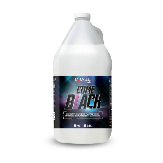 COMEBLACK Plastic & Rubber Trim Coating