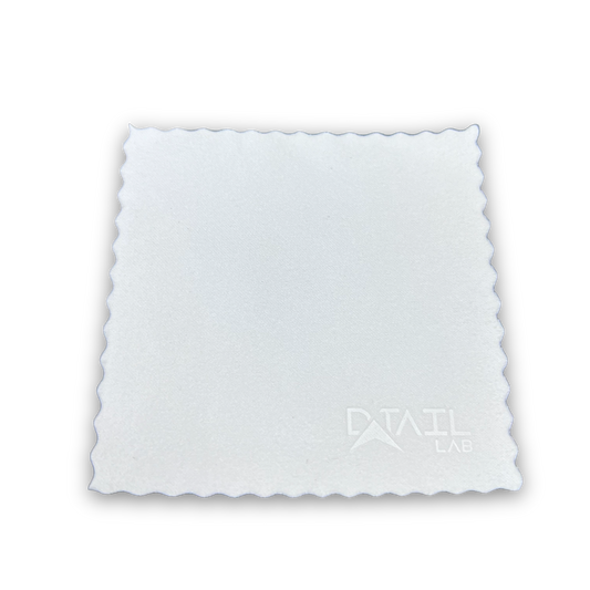 Ceramic Coating Application block and micro-suede swatch