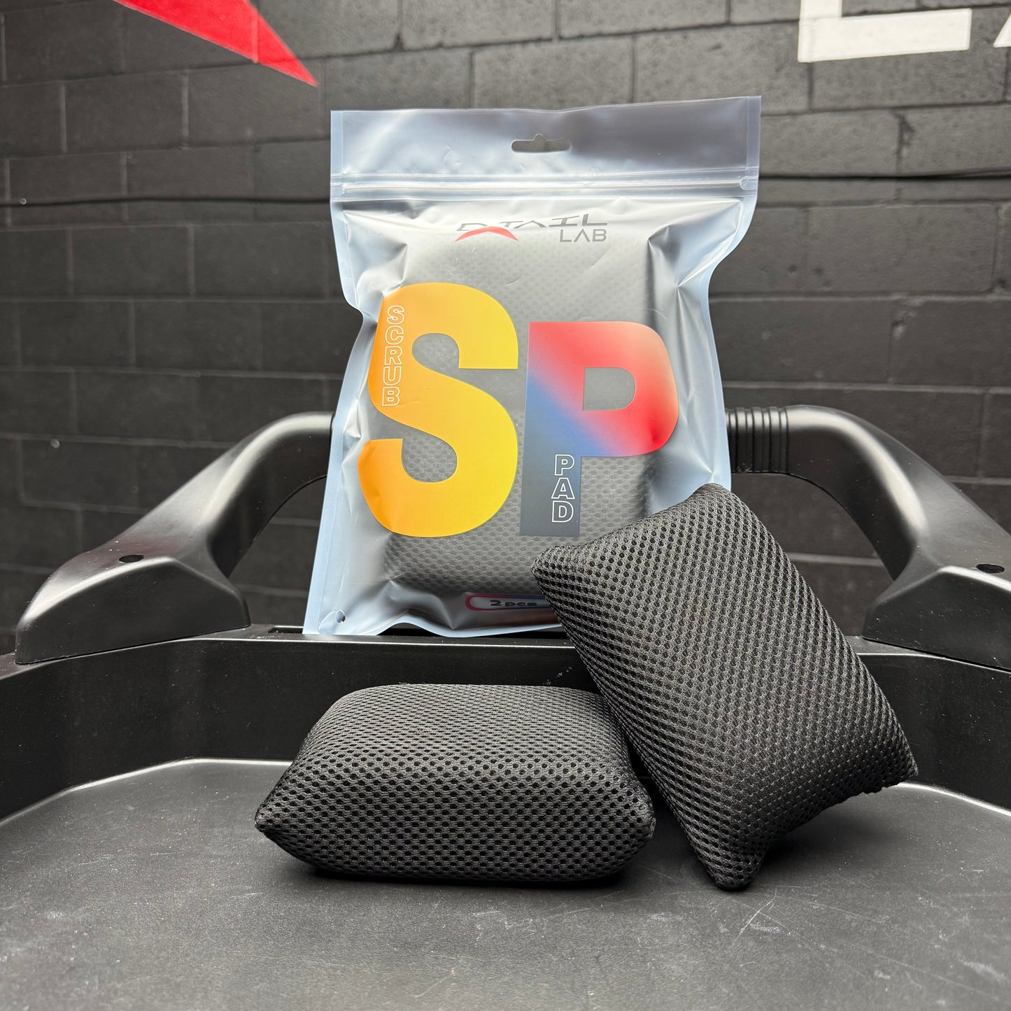 D-LAB Stealth Mesh Scrub Pad - 2 pcs