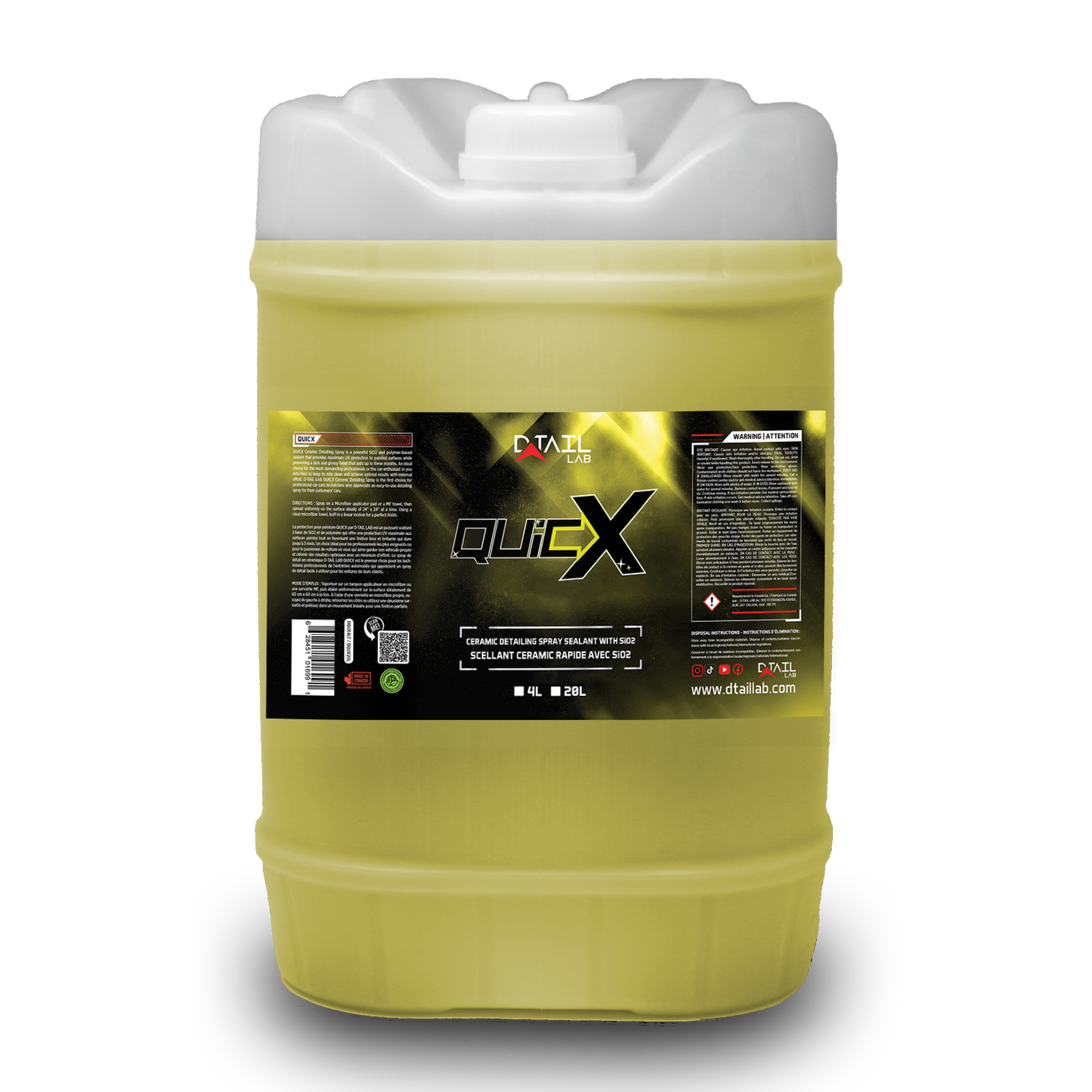 QUICX Ceramic Detailing Spray Sealant with SiO2