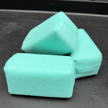 CERAMI-X Mini Microfiber Coating Applicator Sponge w/ Plastic Barrier - 10PCS