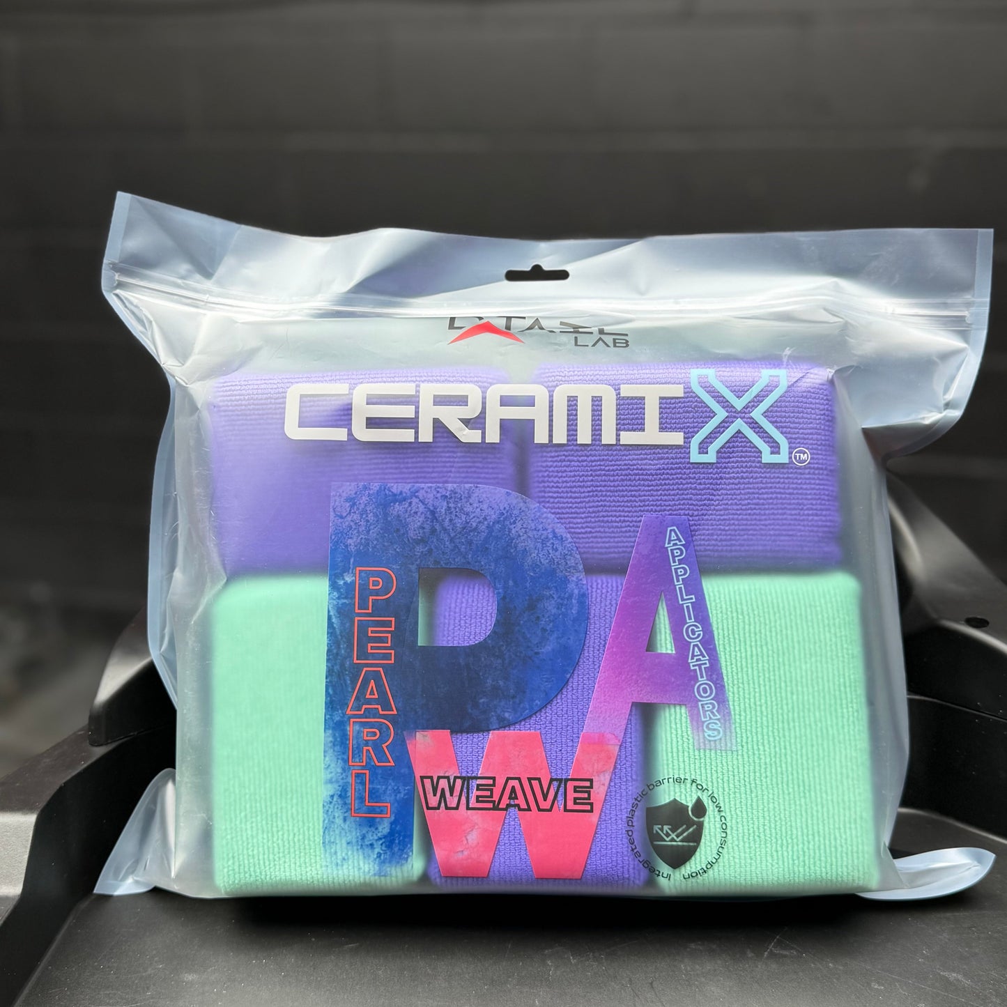 CERAMI-X Pearl Microfiber Applicators - 400 GSM - 2 colors - 10 pcs