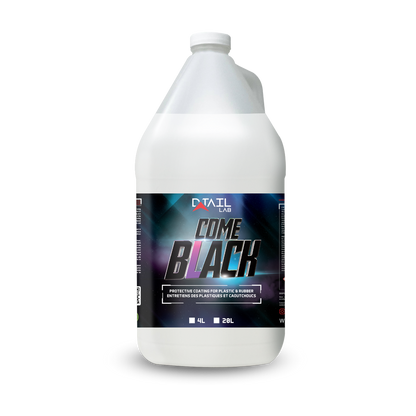 COMEBLACK Plastic & Rubber Trim Coating