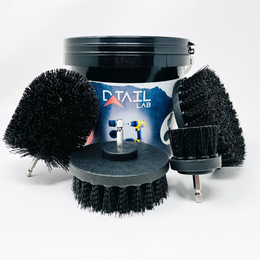 Drill Brush Bucket Set