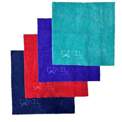 Edgeless 420 GSM Microfiber Towels  (4-colors-12-pcs)