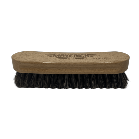 MAVERICK Horsehair Brush for Leather, Suede & Alcantara