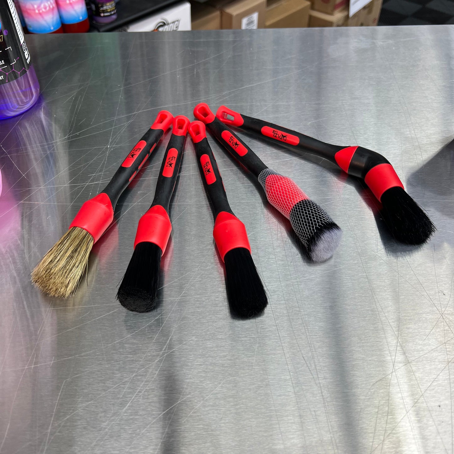 Multi-Purposes Detailing Brush Set (5-pcs)