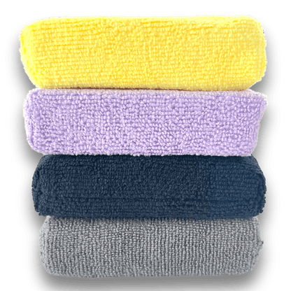 Multi-purposes Microfiber Block Applicator (4-color-pack)