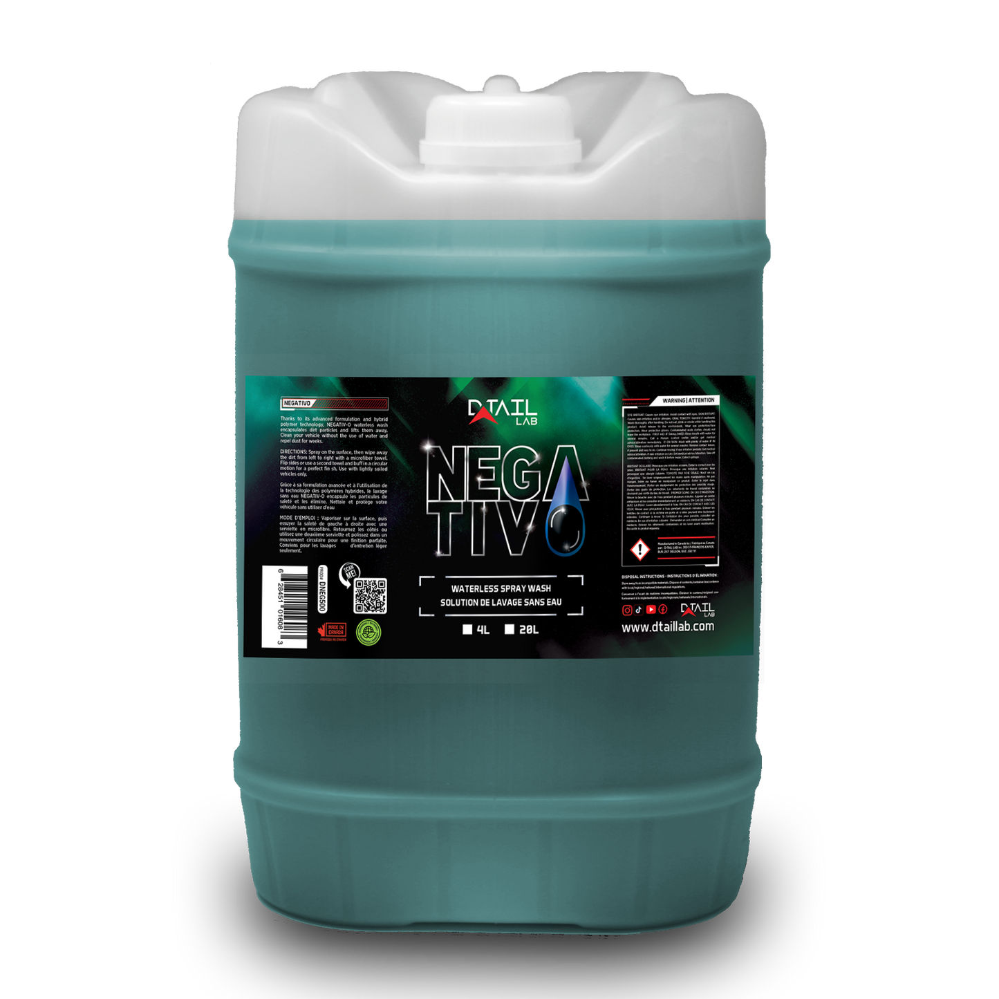 NEGATIVO Waterless Wash Detailing Spray