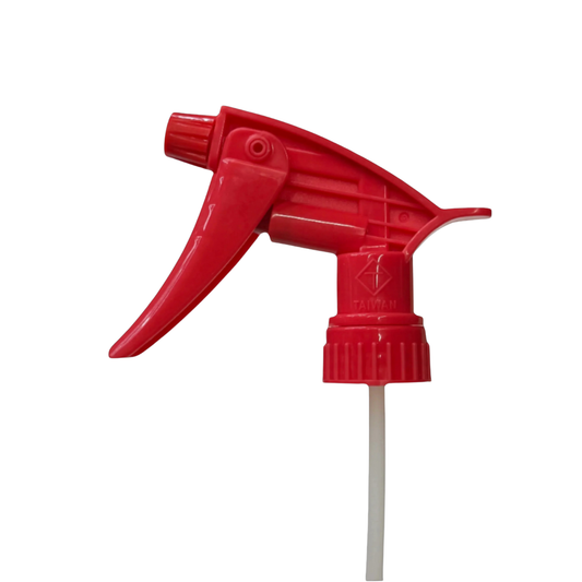 Red High-Output Heavy-Duty & Chemical Resistant Trigger Sprayer 28/400