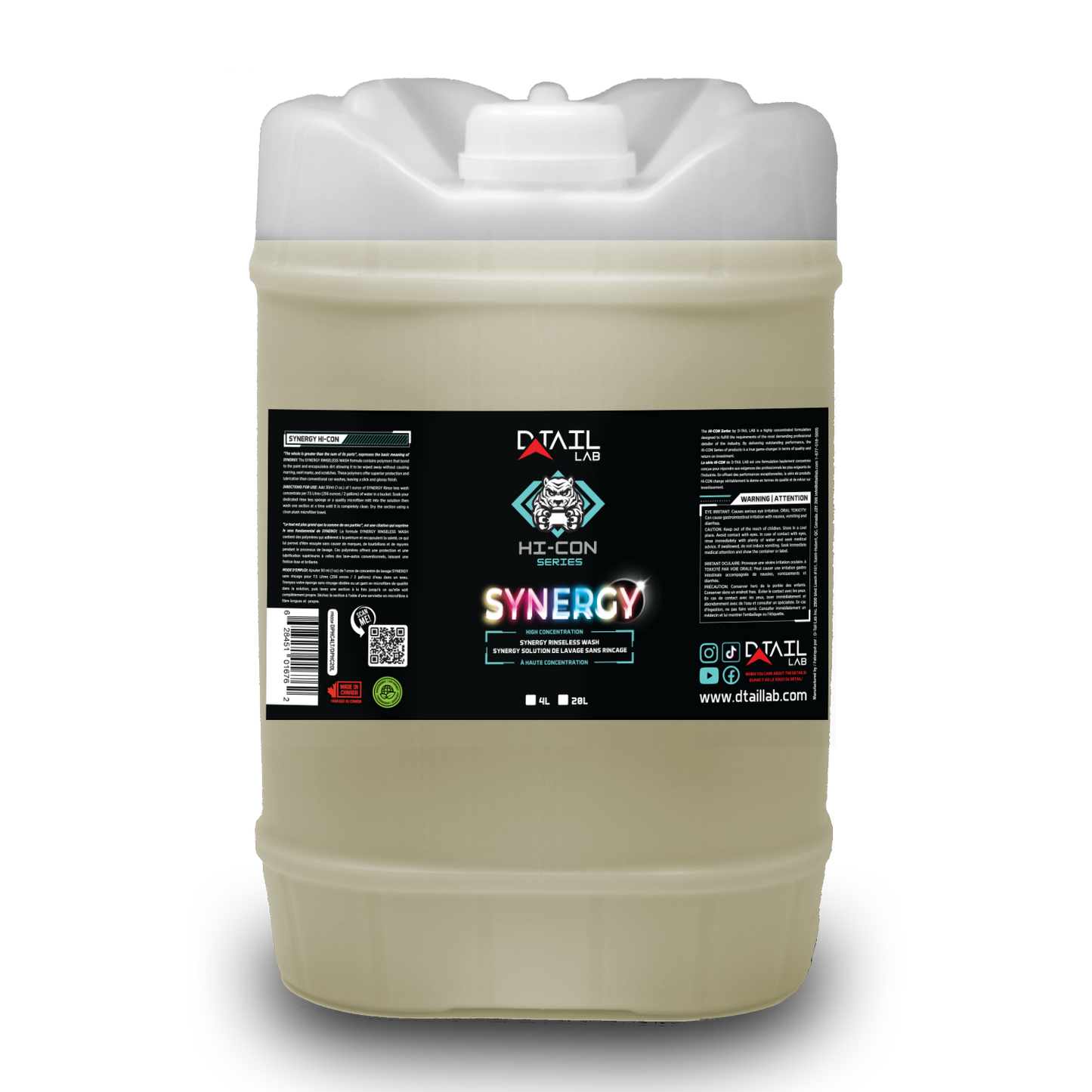 SYNERGY Rinseless Wash Concentrate - HI-Con Series