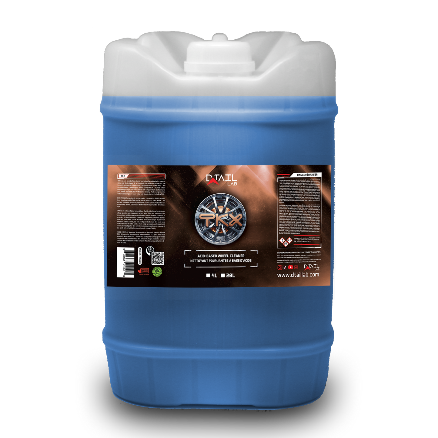 TKX Acid-based Wheel Cleaner