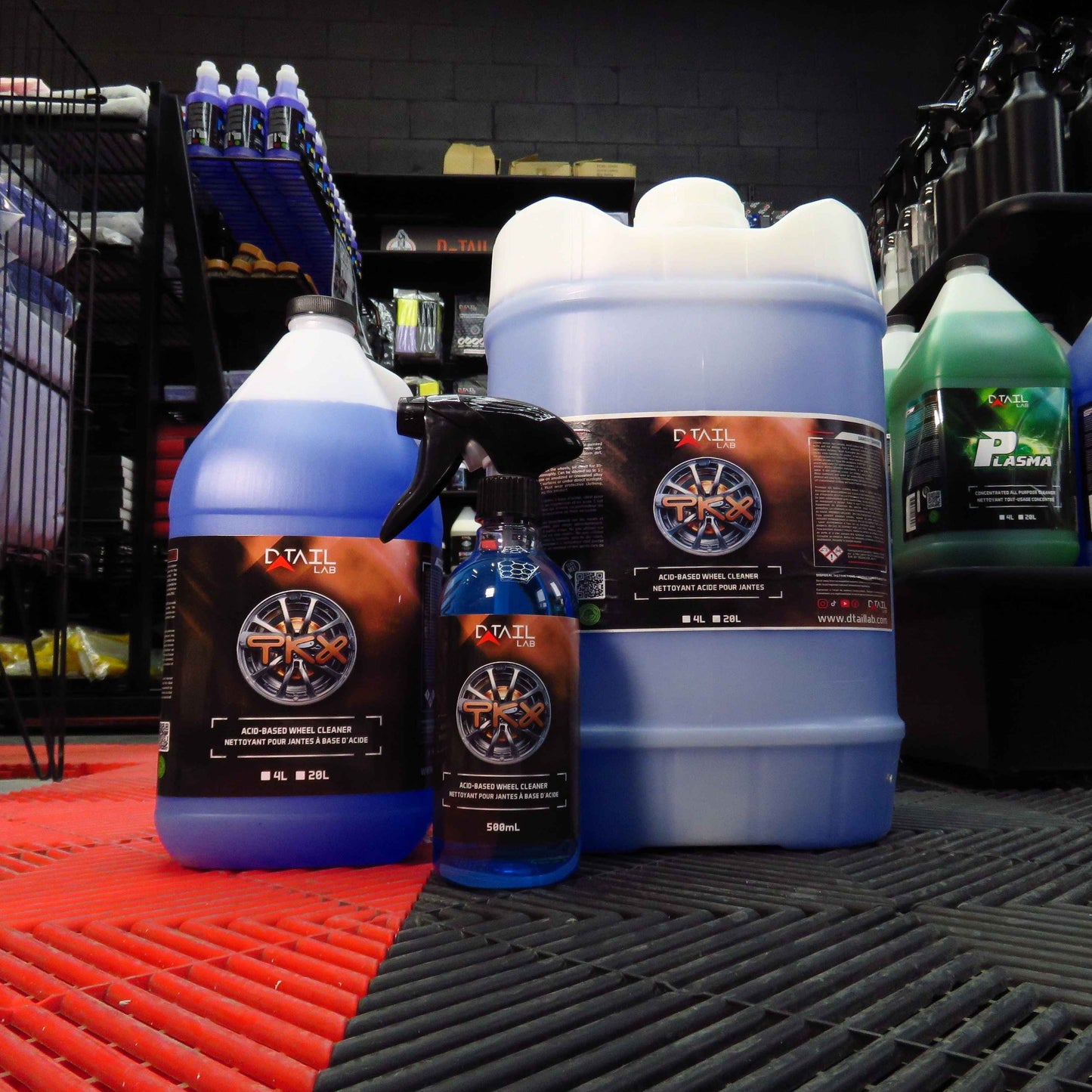 TKX Acid-based Wheel Cleaner