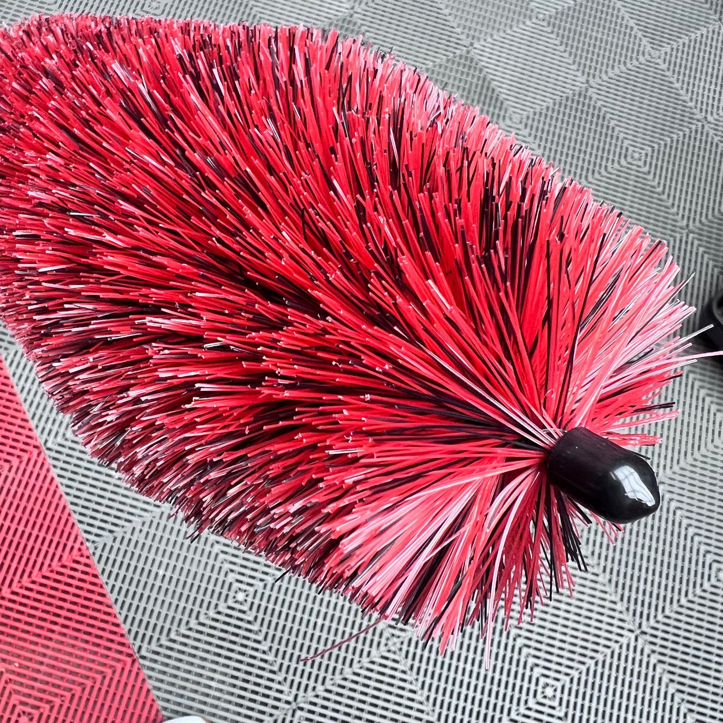 Wheel Spoke & Barrel Cleaning Brush with Nylon bristles